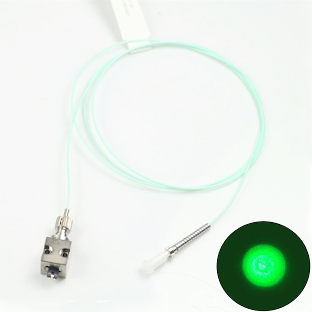 520nm 80mW Diodo láser verde Module Fiber Laser for Sensing Technology
